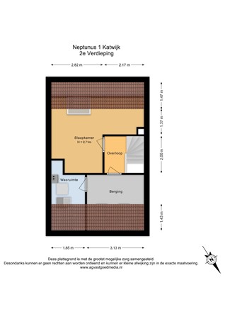Floorplan - Neptunus 1, 2221 JS Katwijk